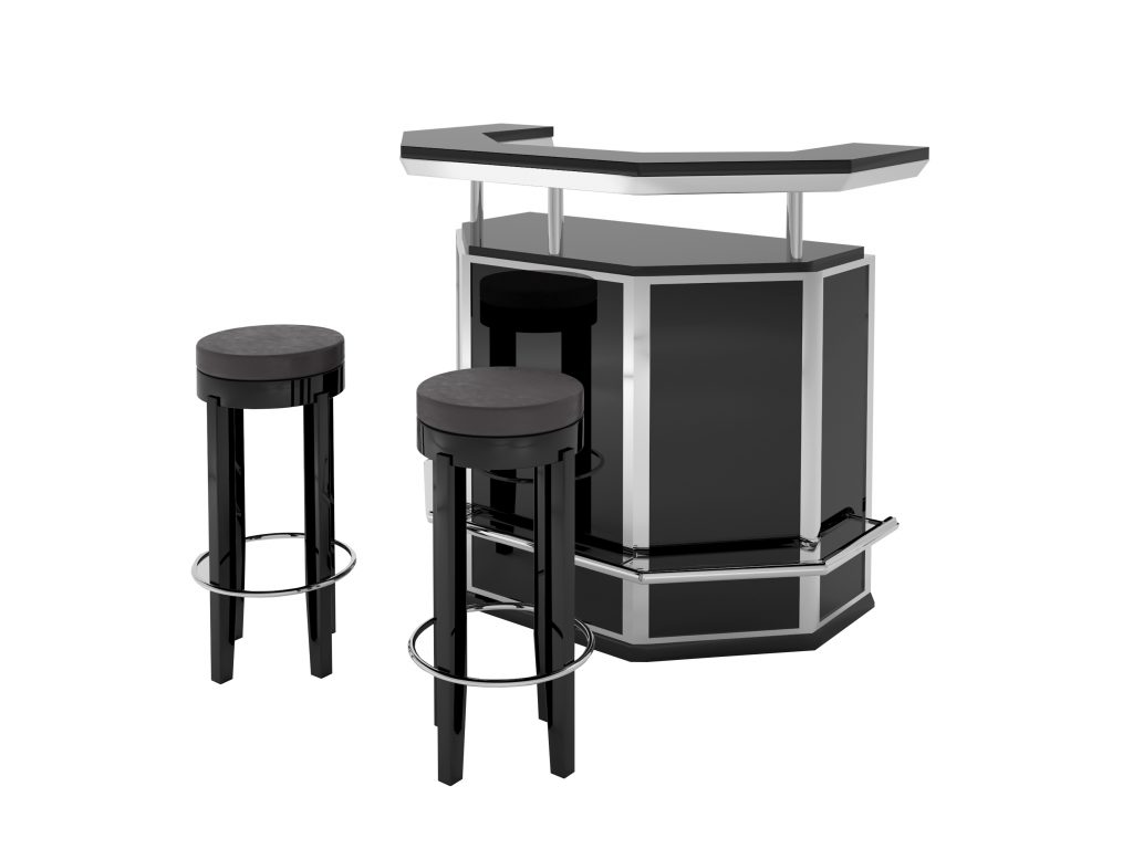 Art Déco Barmöbel - restaurierte Originale oder Replikation