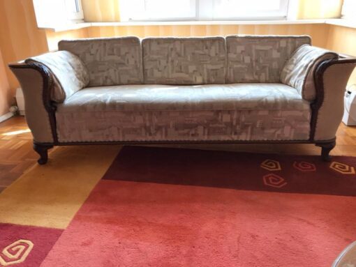 Braune Chippendale Möbel Wohnzimmer - Original Antike Möbel